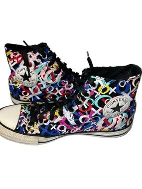 Converse Graffiti Black High-Top Sneakers